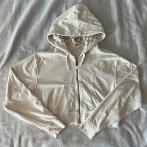 Vans - Cropped Zip-Up / Size Small